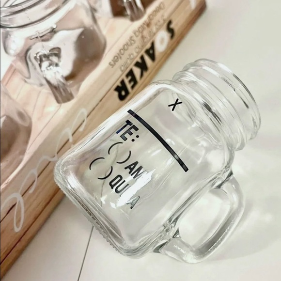 circleware Other - Te Amo TeQuila Decal Mug Shooters 5oz (set of 4)